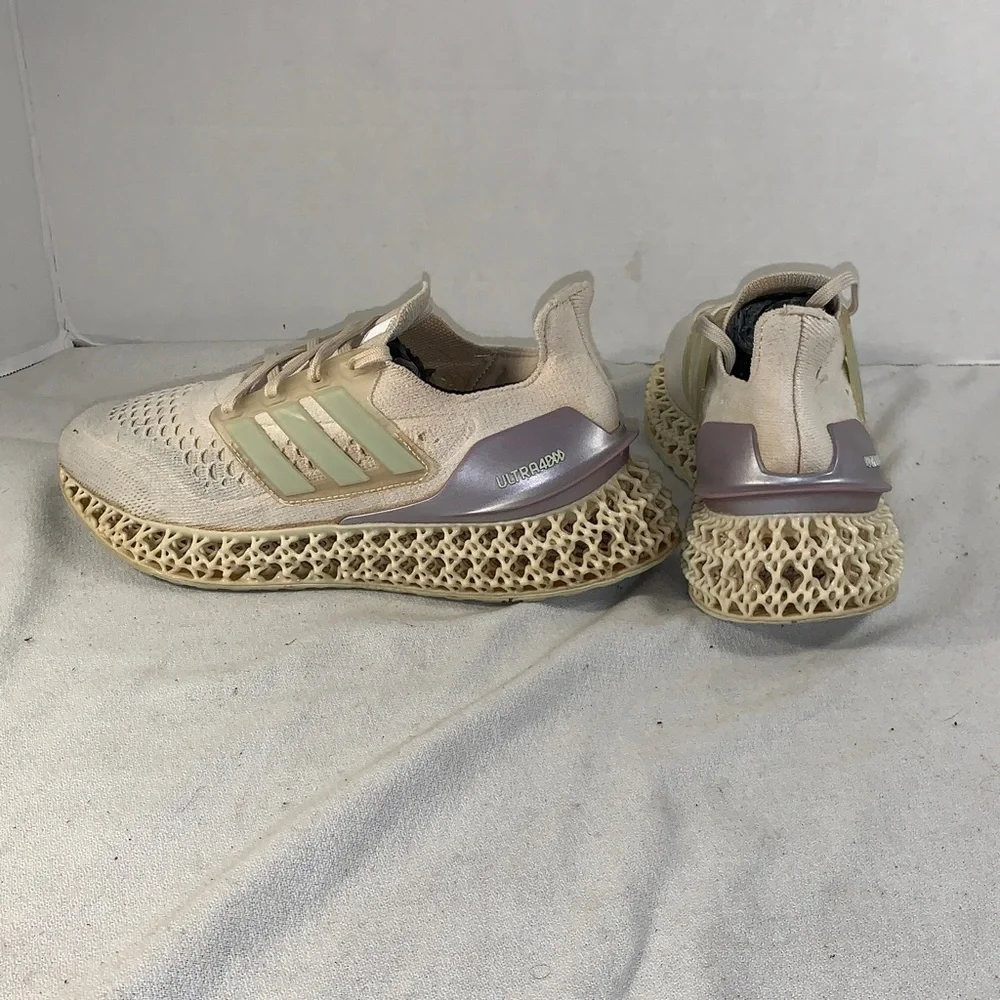 Adidas Ultra 4D FWD ‘White Linen Green’ Running Sneakers